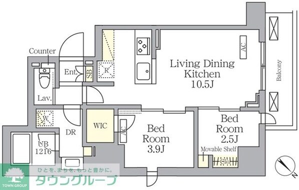 プライムガーデン大森の物件間取画像